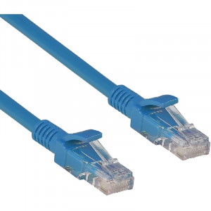 Exegate EX258667RUS Патч-корд UTP кат. 5e,  0.3м Exegate синий