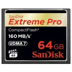 Compact Flash 64Gb Sandisk, SDCFXPS-064G-X46 Extreme Pro 1000-x