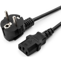 Filum Кабель питания CEE 7/7- С13, 3х0.75мм, 220В, 10A, чёрный, 0.6м [FL-PC10-EU-C13-0.6M](873339)