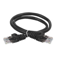 ITK Коммутационный шнур кат. 6 FTP LSZH 2м чёрный