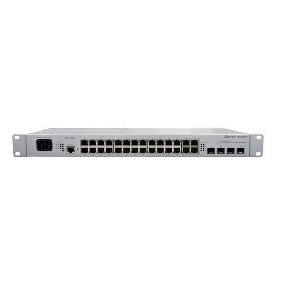ELTEX MES1124M Ethernet-коммутатор 24 порта 10/100 Base-T, 4 порта 10/100/1000 Base-T/1000Base-X (SFP), L2, 220V AC