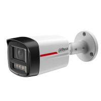 DAHUA DH-IPC-HFW2249TLP-S-LED-0360B-PRO Уличная цилиндрическая IP-видеокамера WizColor 2Мп, 1/2.9” CMOS, объектив 3.6мм, видеоаналитика, микрофон, LED 50м, IP67, металл