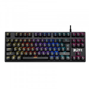 Defender Клавиатура Blitz GK-240L RU [45240] {Механическая, Rainbow}