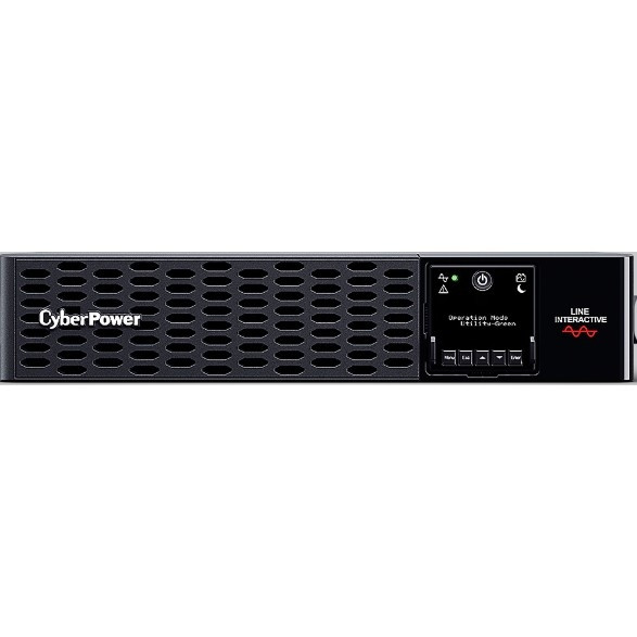 UPS CyberPower PR3000ERTXL2U {3000VA/3000W USB/RS-232/EPO/Dry/SNMPslot (IEC C13 x 6, IEC C19 x 2) (12V / 9AH х 4)}