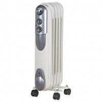 Ресанта ОМПТ- 5Н [67/3/2] Масляный радиатор { 1кВт, 290?140?650, 5 секций, 6,3 кг }