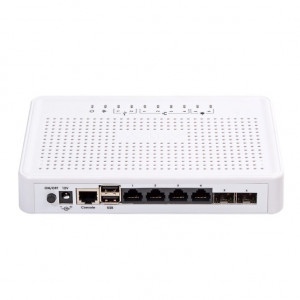 ELTEX ESR-10 Сервисный маршрутизатор 4х Ethernet 10/100/1000 Base-T, 2х 1000Base-X (SFP), 1х RS-232 (RJ-45), 2х USB2.0, 1 GB RAM, 230V AC