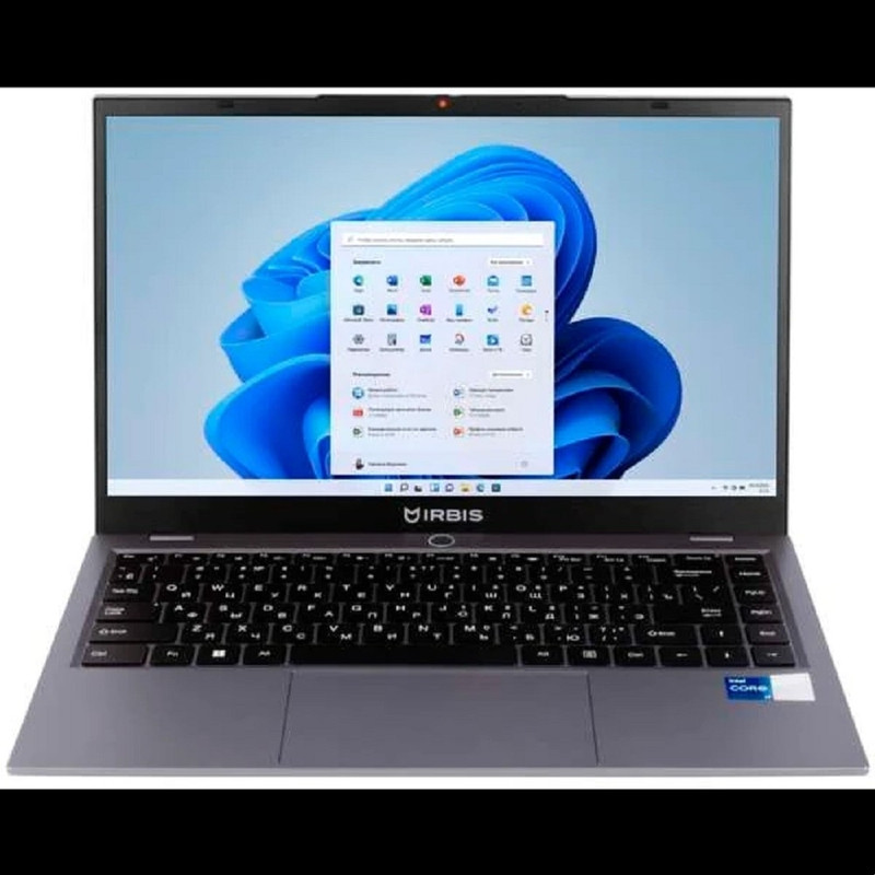 IRBIS [14NBP3007_G2] Black 14"{ FHD 7-1355U/16GB/512GB SSD/W11Pro} Metal case,Kbd Backlit,FPS,TPM 