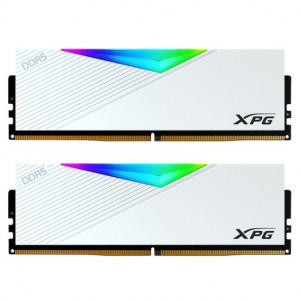 Модуль памяти XPG LANCER RGB 64GB DDR5-6400 AX5U6400C3232G-DCLARWH, CL32, 1.4V K2*32GB RGB WHITE ADATA