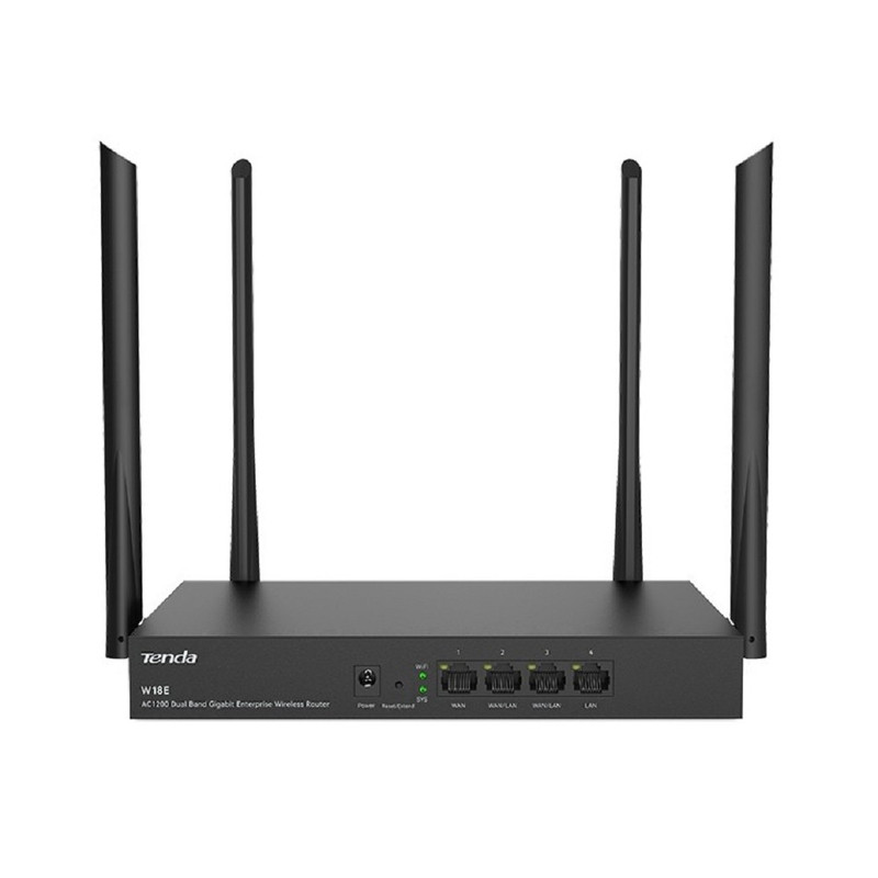 TENDA W18E AC1200  Двухдиапазонный гигабитный Wi-Fi Роутер