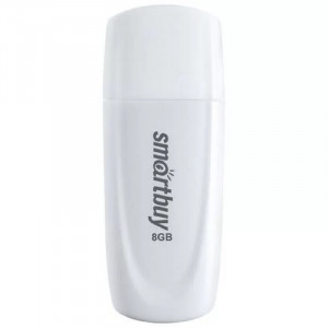 Smartbuy USB Drive 8GB Scout White (SB008GB2SCW) UFD 2.0