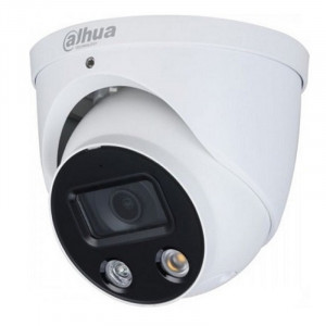 DAHUA DH-IPC-HDW3449HP-AS-PV-0280B-S5 Уличная турельная IP-видеокамера TiOC с ИИ и активным сдерживанием 4Мп, 1/2.7” CMOS, объектив 2.8мм, видеоаналитика, ИК 30м, LED 30м, IP67, корпус: металл