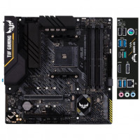 Asus TUF GAMING B450M-PRO II {Soc-AM4 AMD B450 4xDDR4 mATX AC`97 8ch(7.1) GbLAN RAID+HDMI+DP}