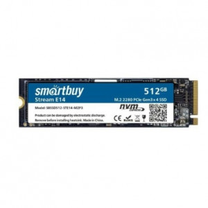 Smartbuy M.2 SSD 512Gb Stream E14 SBSSD512-STE14-M2P3 NVMe PCIe3 