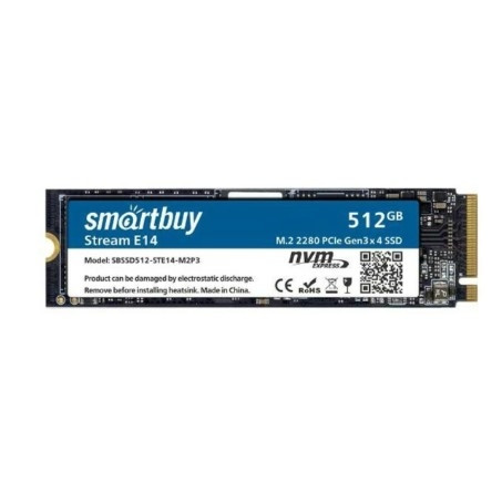 Smartbuy M.2 SSD 512Gb Stream E14 SBSSD512-STE14-M2P3 NVMe PCIe3 