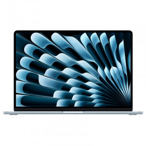 Apple MacBook Air 15-inch 2025 [MC7D4] (КЛАВ.РУС.ГРАВ.) Sky Blue 15.3" Liquid Retina {(2880x1864) M4 10C CPU 10C GPU/24GB/512GB SSD/рекоменд.переходник 1979059/1991284} (A3241)