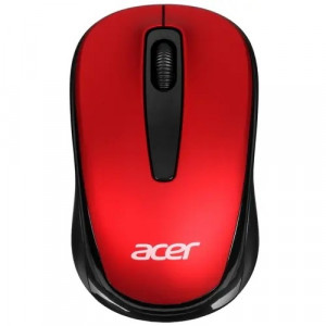 Acer OMR136 [ZL.MCEEE.01J] красный оптическая (1000dpi) беспроводная USB для ноутбука (2but)