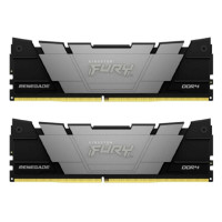 Память оперативная/ Kingston 32GB 4266MHz DDR4 CL19 DIMM (Kit of 2) 1Gx8 FURY Renegade Black