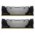 Память оперативная/ Kingston 32GB 4266MHz DDR4 CL19 DIMM (Kit of 2) 1Gx8 FURY Renegade Black