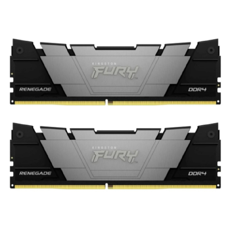 Память оперативная/ Kingston 32GB 4266MHz DDR4 CL19 DIMM (Kit of 2) 1Gx8 FURY Renegade Black