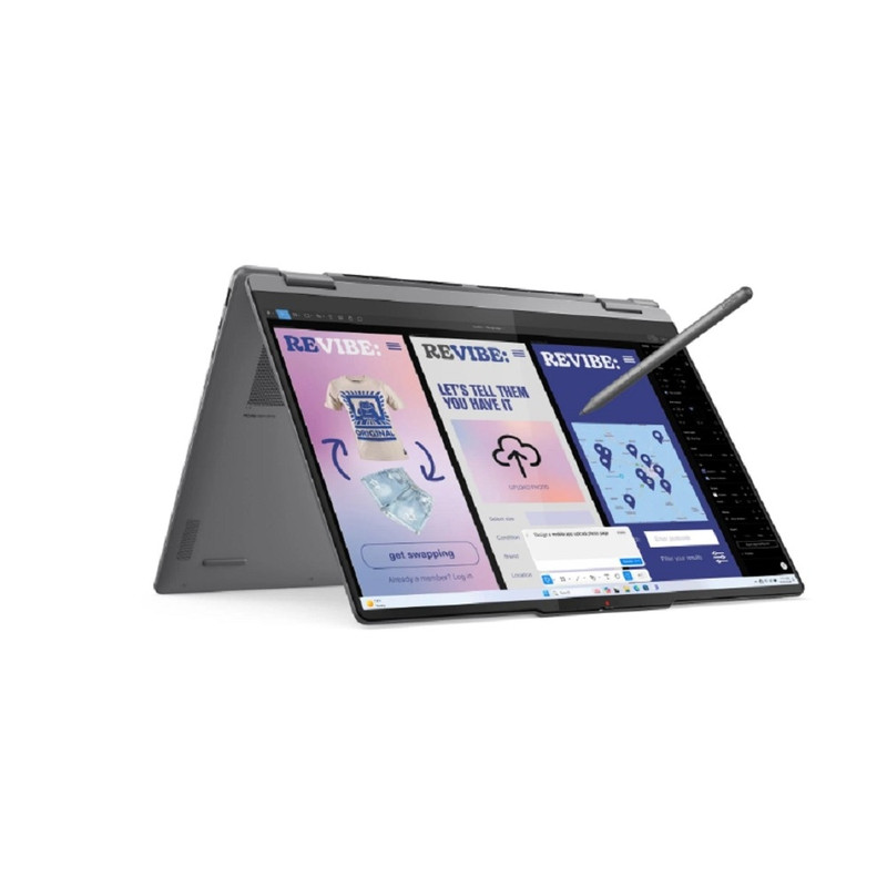 Lenovo Yoga 7 2-in-1 16ILL10 [83JT0001US] (КЛАВ.РУС.ГРАВ.) Luna Grey 16" {WUXGA (1920x1200) Touch 300nits Ultra 7 256V/16Gb/1Tb SSD/W11H/+Pen/360/металл}