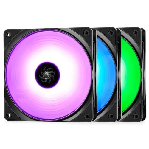 Комплект кулеров для компьютерного корпуса Deepcool RF120 - 3 в1