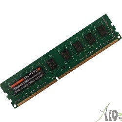 QUMO DDR3 DIMM 4GB (PC3-12800) 1600MHz QUM3U-4G1600K11(R) {256x8chips}