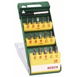 Bosch 2607019453 15 БИТ + УНИВ.ДЕРЖАТЕЛЬ