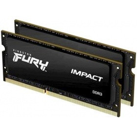 Kingston DRAM 16GB 1866MHz DDR3L CL11 SODIMM (Kit of 2) 1.35V FURY Impact KF318LS11IBK2/16