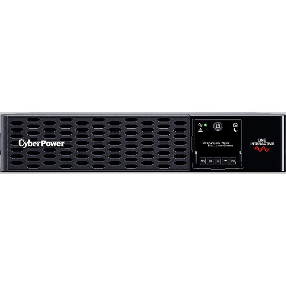 UPS CyberPower PR2200ERTXL2U {2200VA/2200W USB/RS-232/EPO/Dry/SNMPslot (IEC C13 x 6, IEC C19 x 2) (12V / 9AH х 4)}