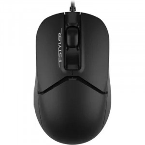 Мышь A4Tech Fstyler FM12T BLACK черный оптическая (1200dpi) USB (2but)