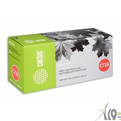 Cactus Cartridge 726 Картридж Cactus CS-C726S Black для Canon LBP6200