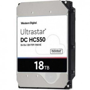 18Tb WD Ultrastar DC HC550 {SATA 6Gb/s, 7200 rpm, 512mb buffer, 3.5"} [WUH721818ALN604] (OF38414)