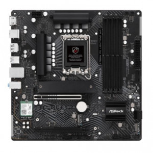 B760M PG LIGHTNING WIFI, Socket 1700, Intel®B760, 4xDDR5-4800, HDMI+DP, 2xPCI-Ex16, 1xPCI-Ex1, 4xSATA3(RAID 0/1/5/10), 3xM.2, 8 Ch Audio, 1x2.5GLan, (2+4)xUSB2.0, (3+2)xUSB3.2, (1+0)xUSB3.2 Type-C™, 1