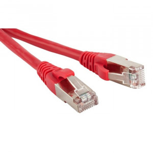 Hyperline PC-LPM-STP-RJ45-RJ45-C5e-15M-LSZH-RD Патч-корд F/­UTP, экранированный, Cat.5е, LSZH, 15 м, красный