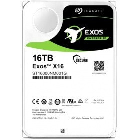 16TB Seagate Exos X16 HDD (ST16000NM002G) {SAS 12Gb/s, 7200 rpm, 256mb buffer, 3.5"}