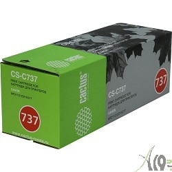 Cactus Cartridge 737 Тонер Картридж Cactus Cactus CS-C737 черный для CANON MF210/211/212/216/217/220 (2400стр.)