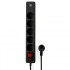 Гарнизон Сетевой фильтр для ИБП ECL-5-U2-B-1.8 5р, 10А, 2xUSB, 1.8м, ур.защиты 4, черный, пакет (22437) Гарнизон Сетевой фильтр для ИБП ECL-5-U2-B-1.8 5р, 10А, 2xUSB, 1.8м, ур.защиты 4, черный, пакет (22437)