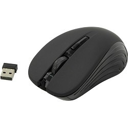 Oklick 545MW черный/черный оптическая (1600dpi) беспроводная USB (4but)
