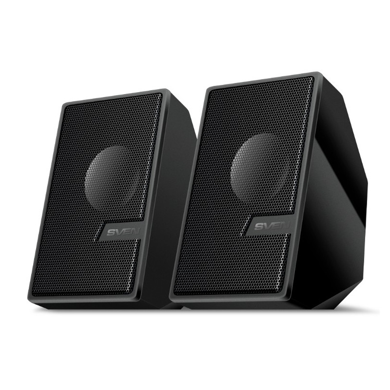 Компьютерная акустика 2.0 Sven 340 черная (6 Вт, питание USB, BT)