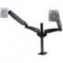 Kromax OFFICE-12 черный  Настольный кронштейн для двух мониторов 15"-32" (до 2х6кг)