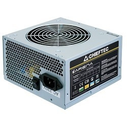 Chieftec 500W OEM [GPA-500S8] {ATX-12V V.2.3 PSU with 12 cm fan, Active PFC, ficiency >80% 230V only}