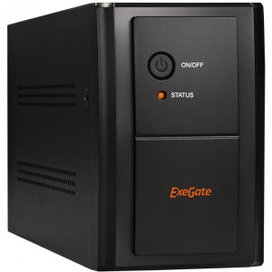 Exegate EP285527RUS ИБП ExeGate SpecialPro UNB-2200.LED.AVR.EURO.RJ.USB <2200VA/1300W, LED, AVR, 4 евророзетки, RJ45/11, USB, Black>
