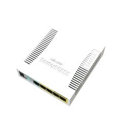 MikroTik RB260GSP RouterBOARD 260GSP with indoor case and power supply