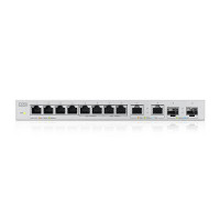 Коммутатор/ Switch Zyxel XGS1010-12, 8xGE, 2x1/2.5GE, 2xSFP+, desktop, silent Коммутатор/ Switch Zyxel XGS1010-12, 8xGE, 2x1/2.5GE, 2xSFP+, desktop, silent