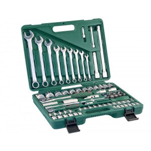 JONNESWAY S04H52482S Набор инструмента универсальный 1/4", 1/2"DR, 82 предмета