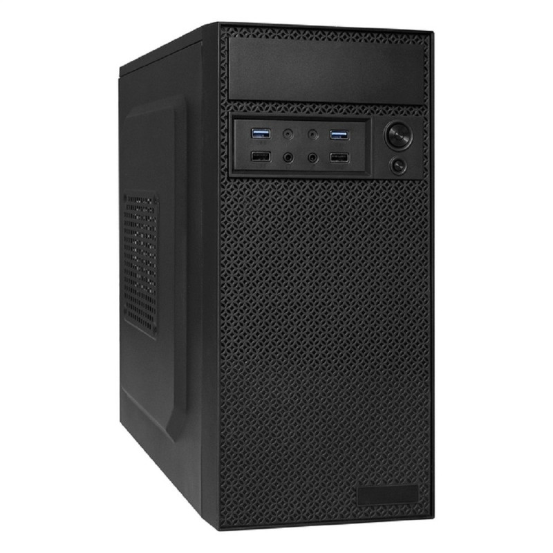 Exegate EX299136RUS Корпус Minitower ExeGate BAA-109U2-UNS450 (mATX, БП UNS450 с вент. 12см, 2*USB+2*USB3.0, аудио, черный)