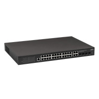 БАСТИОН SKAT PoE-M-24G-4G-4S управляемый L2+ коммутатор PoE Plus, 400Вт, порты: 24-Ethernet, 4-Uplink, 4-SFP (4092