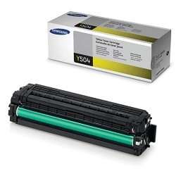Samsung CLT-Y504S/SEE for CLP-415N/415NW/CLX-4195FN, Yellow (SU504A)