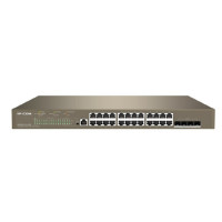IP-COM G5328XP-24-410W Коммутатор управляемый PoE L3, 26 портов, 24x1 Гбит/с, SFP+ 4x10 Гбит/с IP-COM G5328XP-24-410W Коммутатор управляемый PoE L3, 26 портов, 24x1 Гбит/с, SFP+ 4x10 Гбит/с