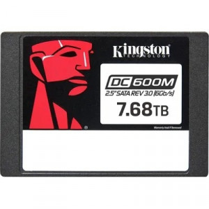 Твердотельный накопитель/ Kingston SSD DC600M, 7680GB, 2.5" 7mm, SATA3, 3D TLC, SEDC600M/7680G